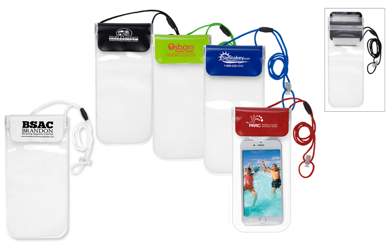 Clear Touch Through Water-Resistant Cell Phone and Accessories Carrying Case with 35” Adjustable Breakaway Lanyard Clear Touch Through Water-Resistant Cell Phone and Accessories Carrying Case with 35” Adjustable Breakaway Lanyard